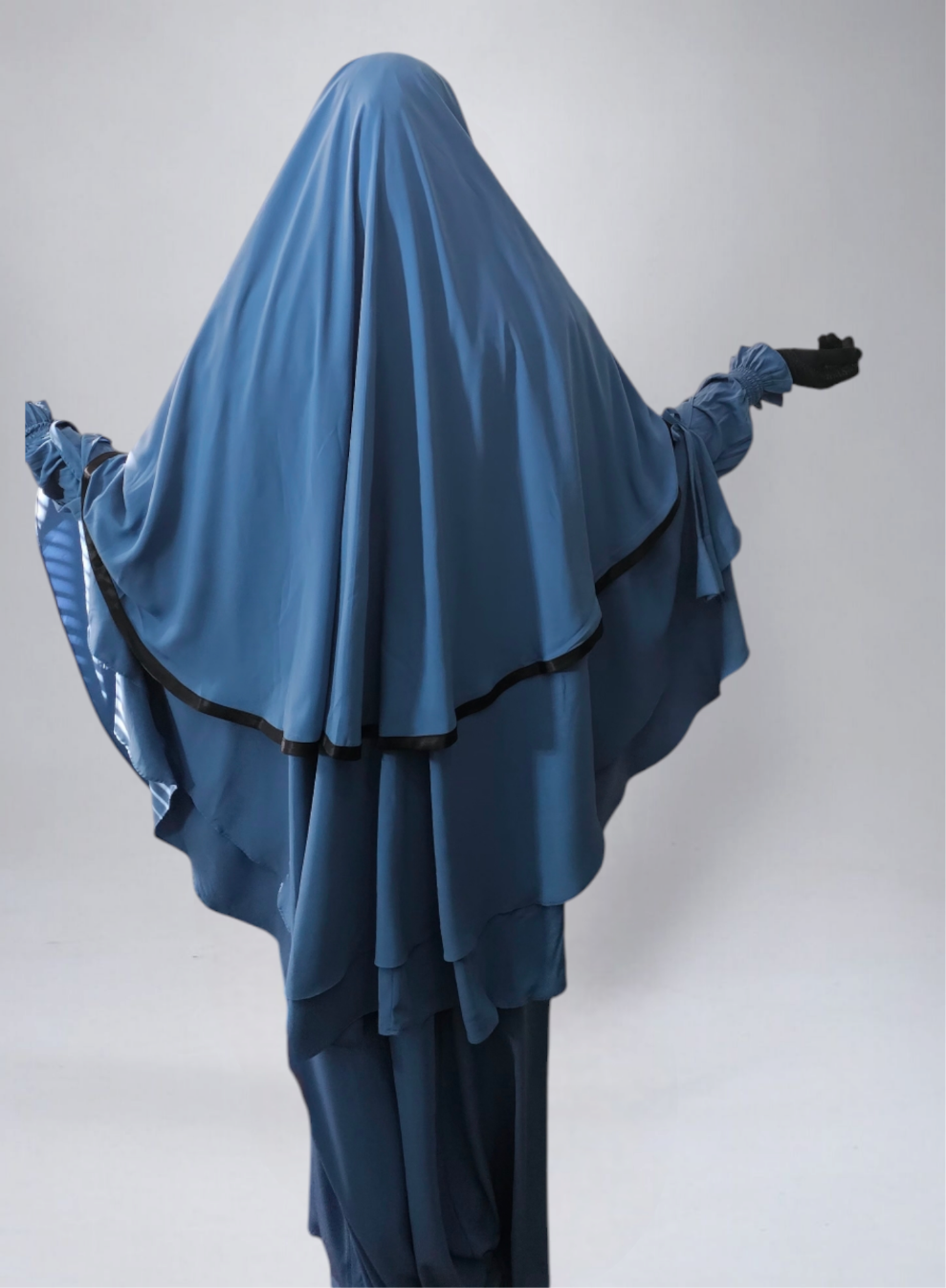Cape khimar and abaya set