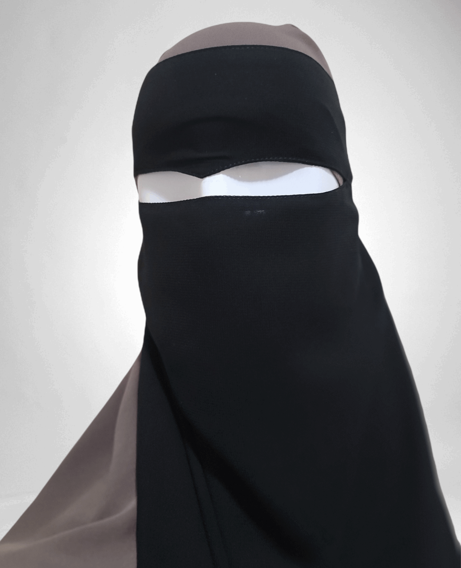 Widows Peak niqab - Rumaysa Fashionz