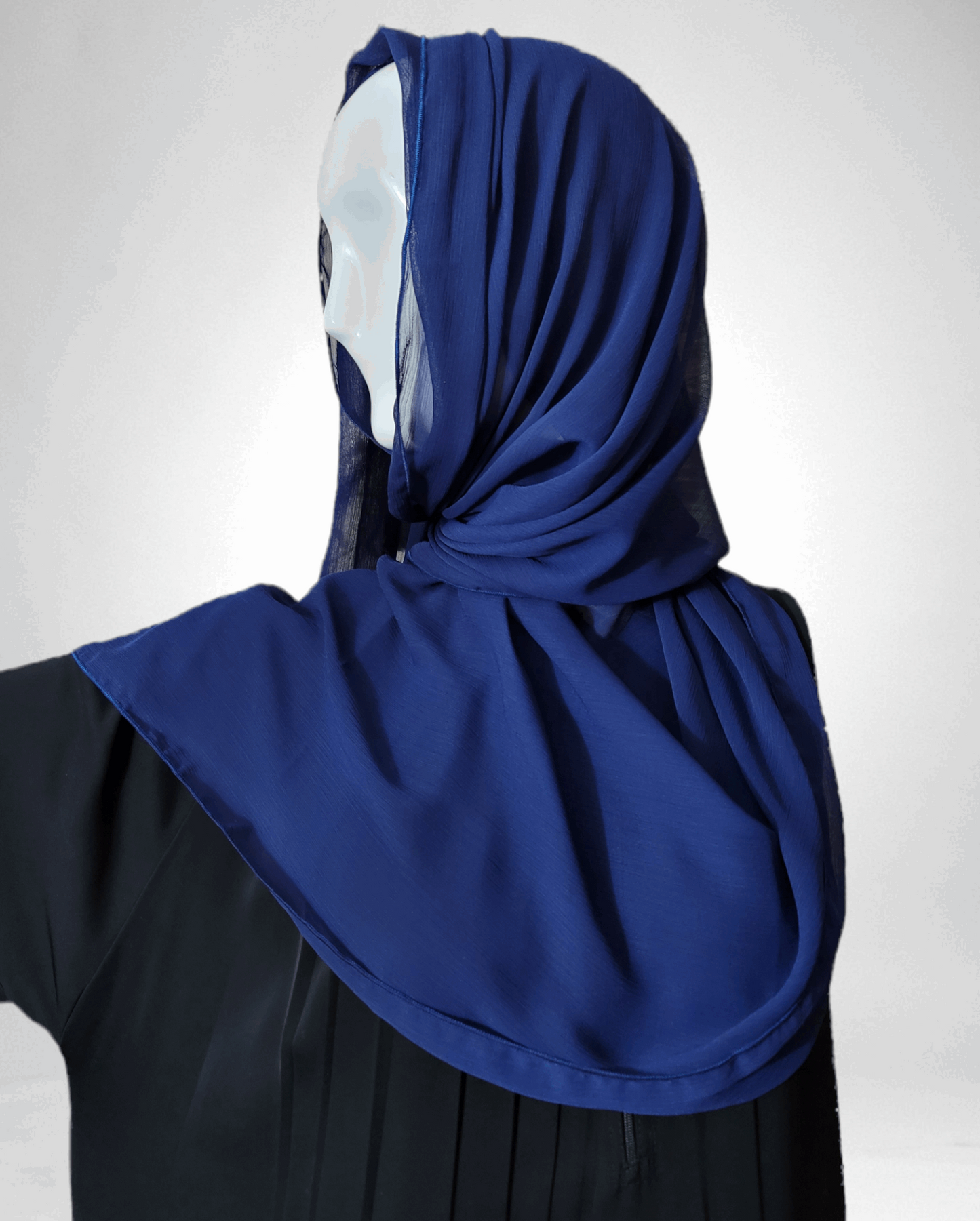 Crepe chiffon hijab - Rumaysa Fashionz