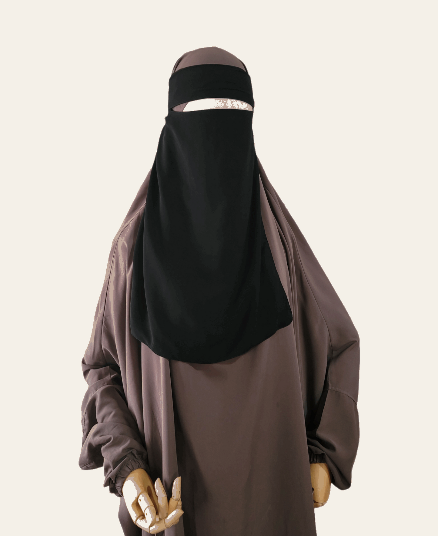 Single Layer Niqab - Rumaysa Fashionz