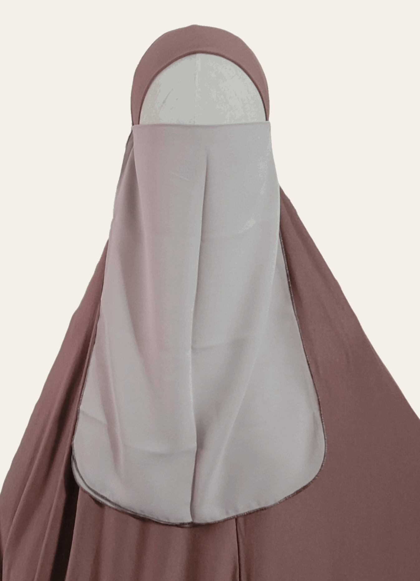 Georgette Half niqab