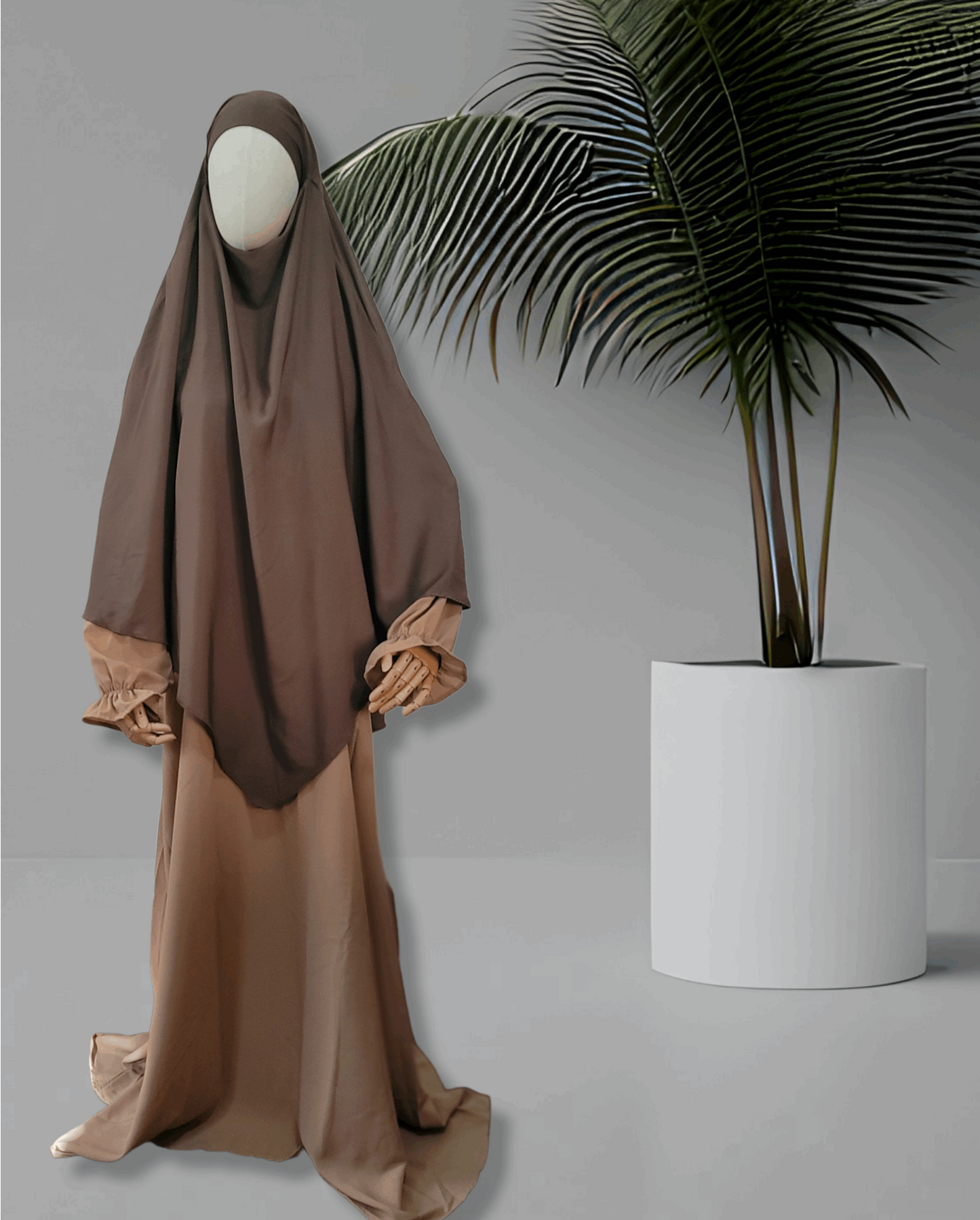 Double layer khimar