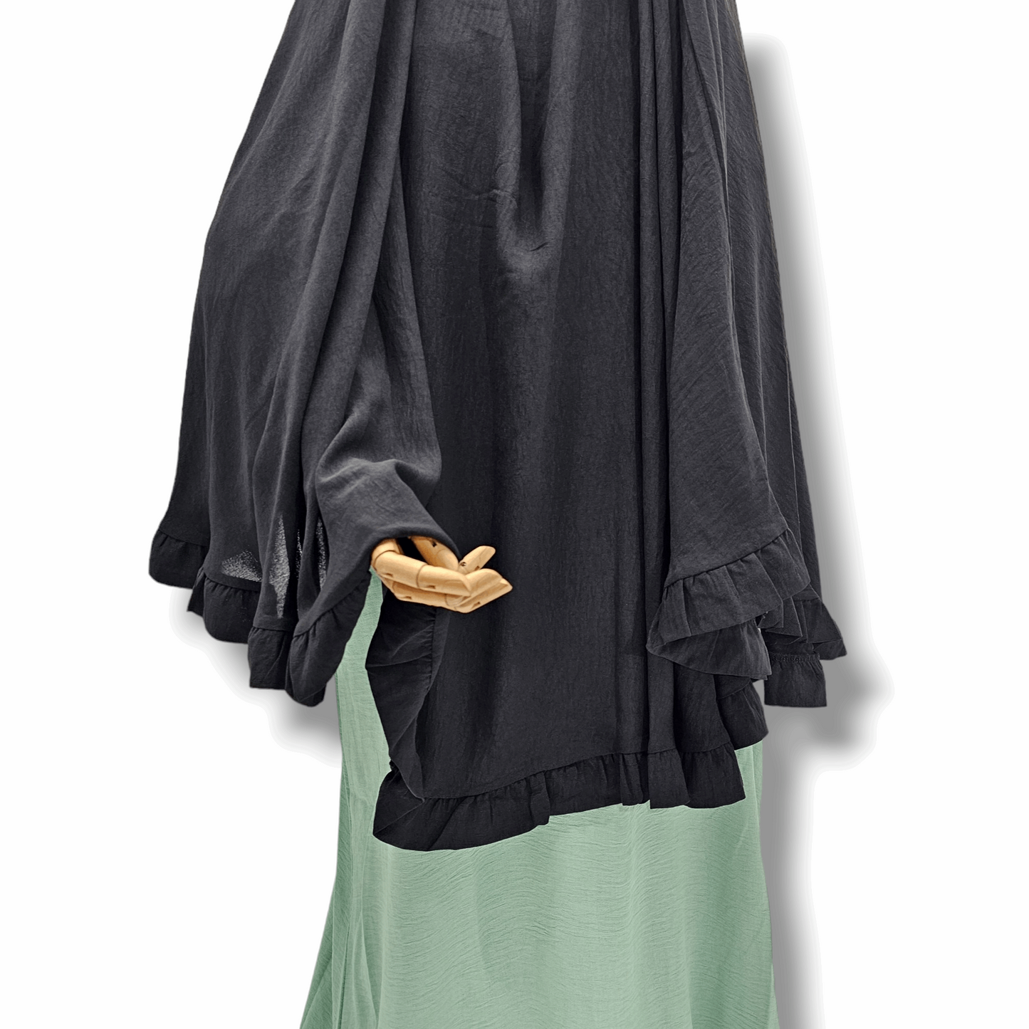 Ruffled Khimar