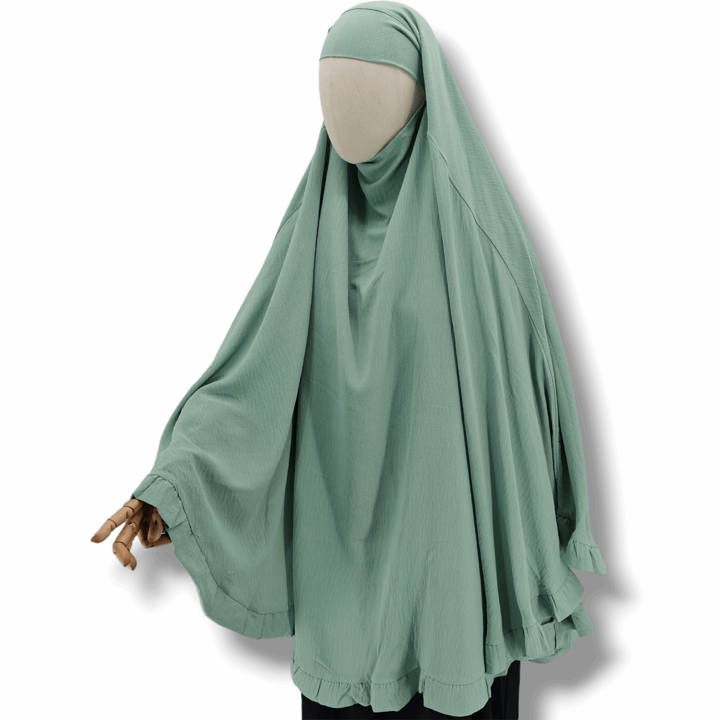 Ruffled Khimar