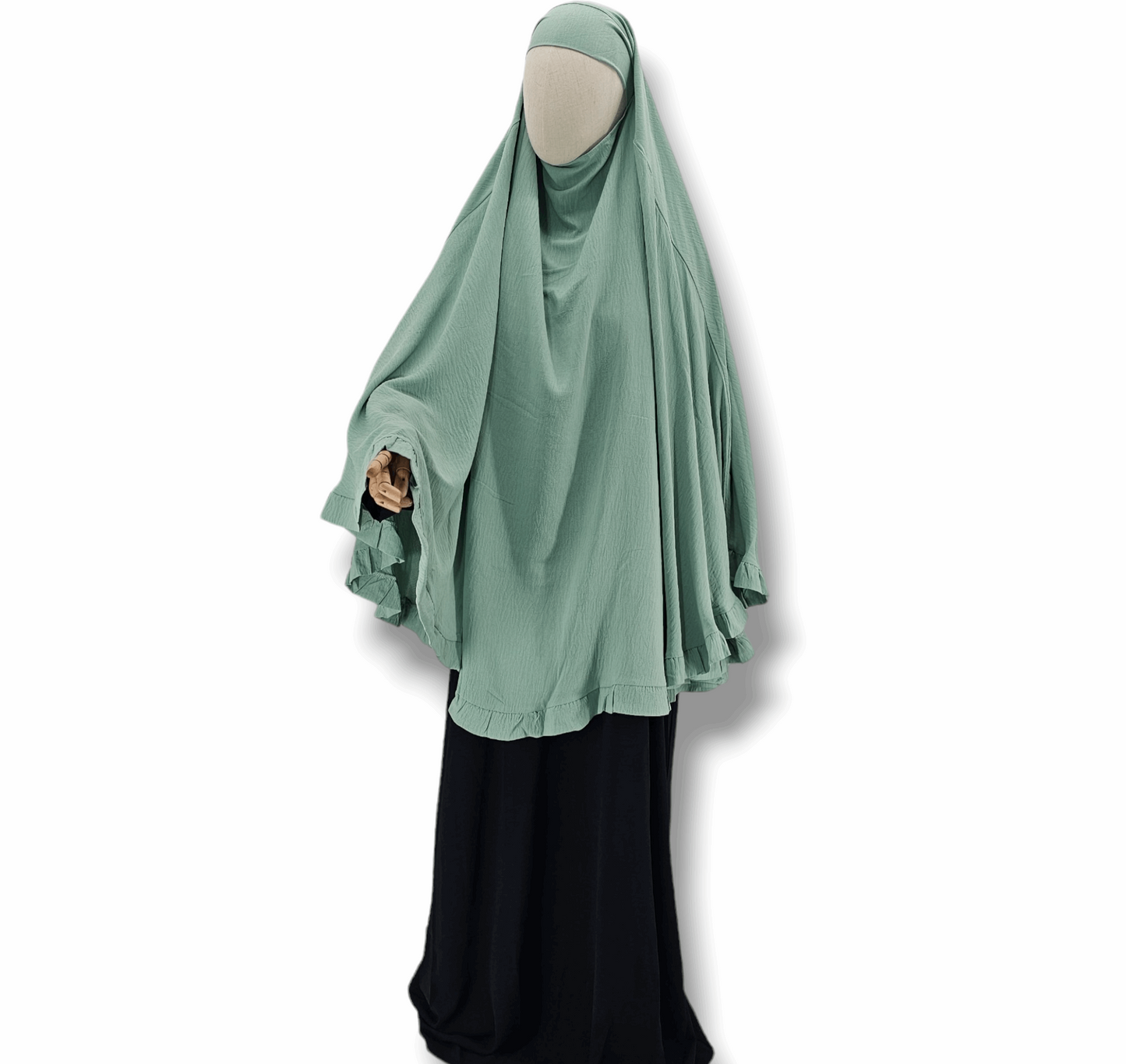 Ruffled Khimar