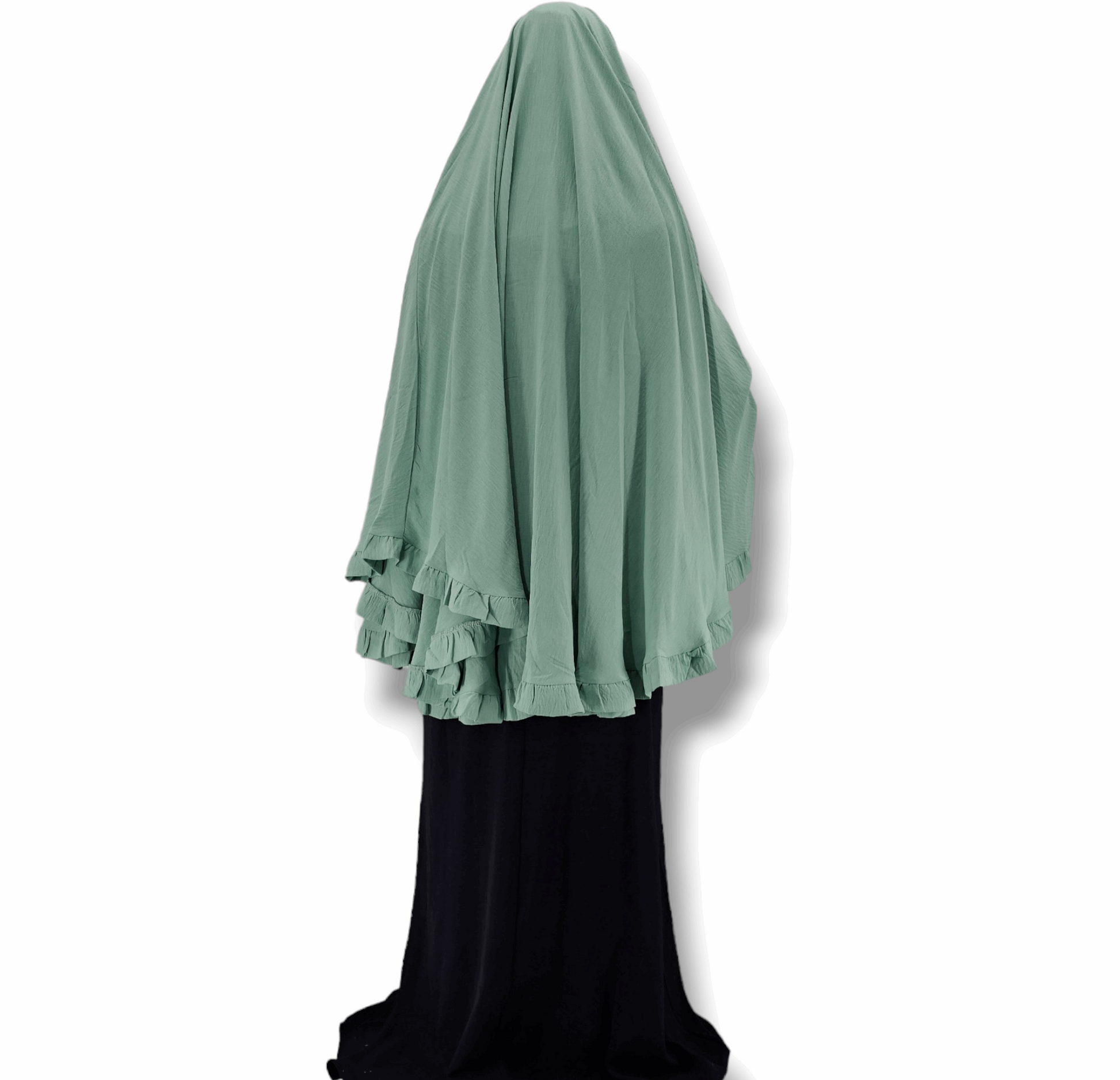 Ruffled Khimar
