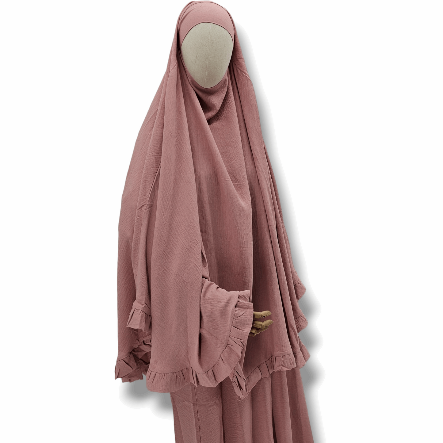 Ruffled Khimar