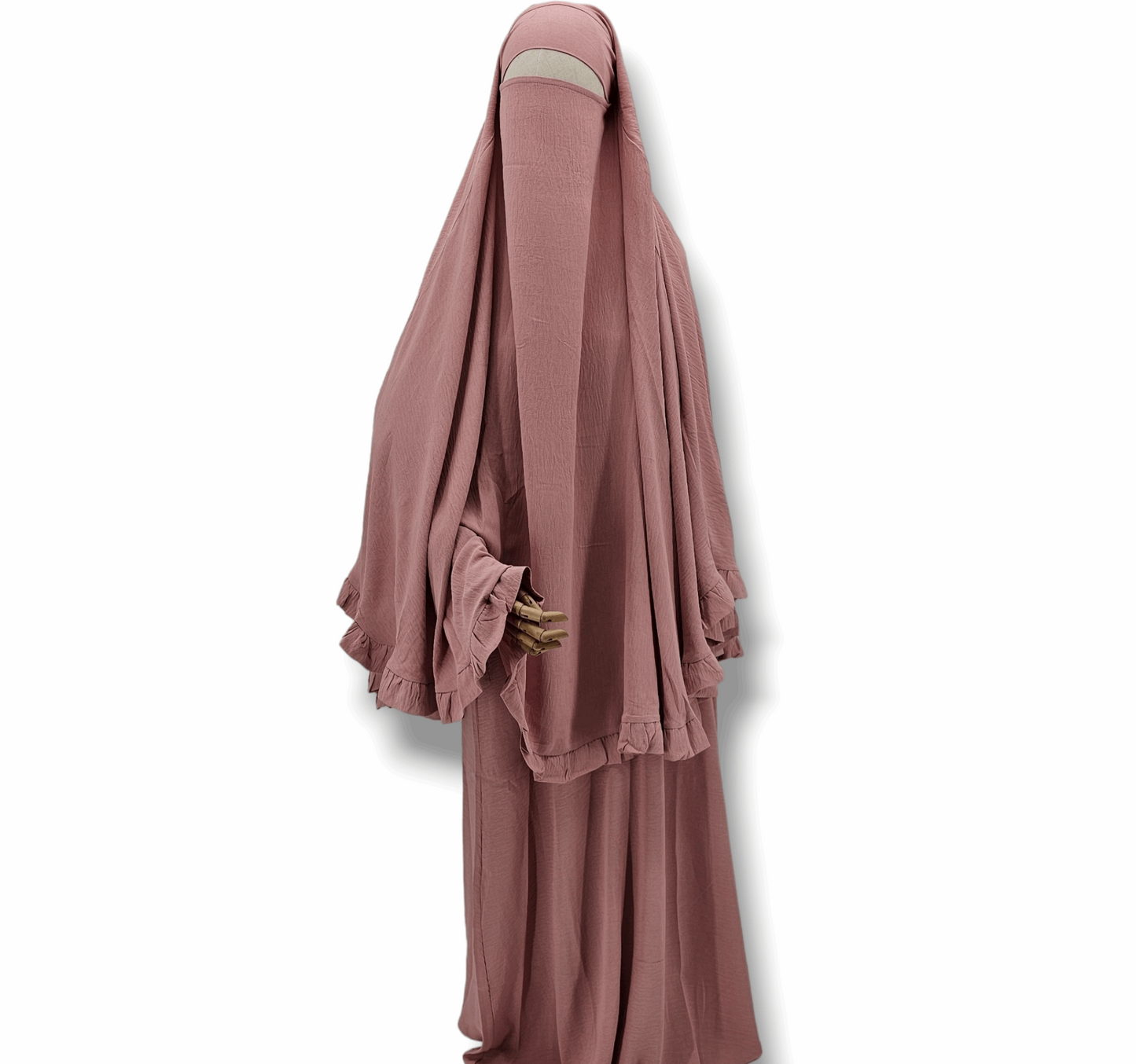 Ruffled Khimar