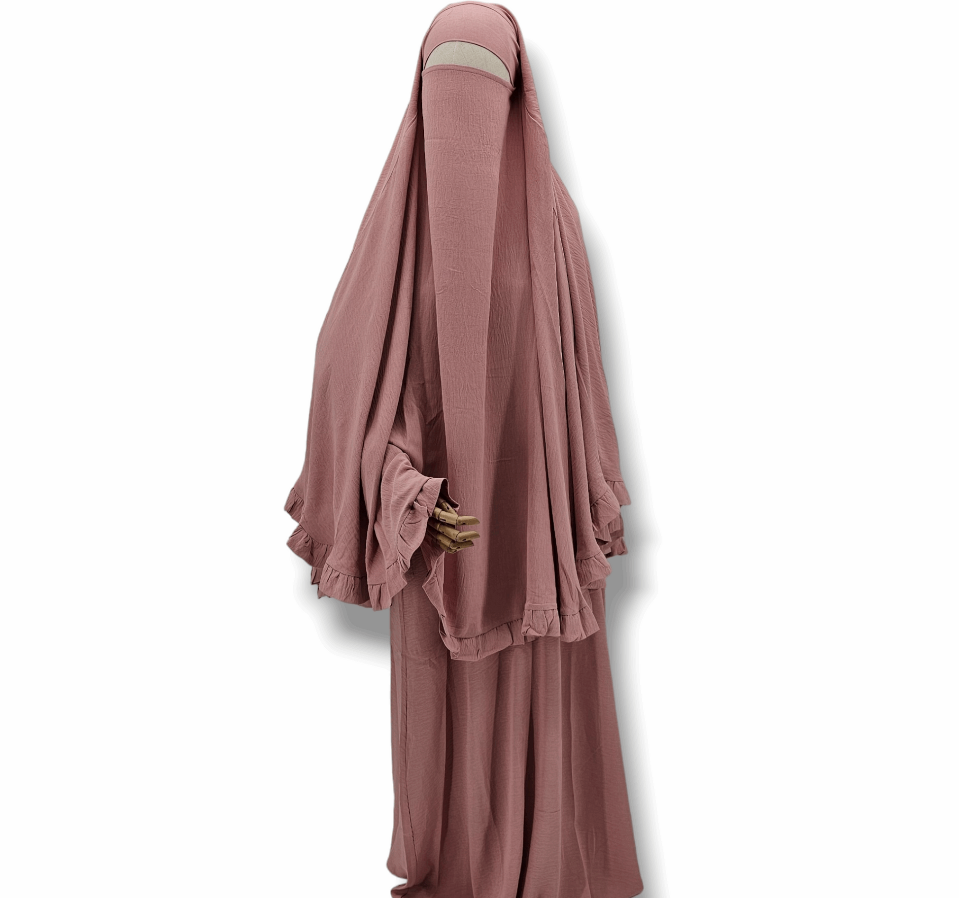 Ruffled Khimar