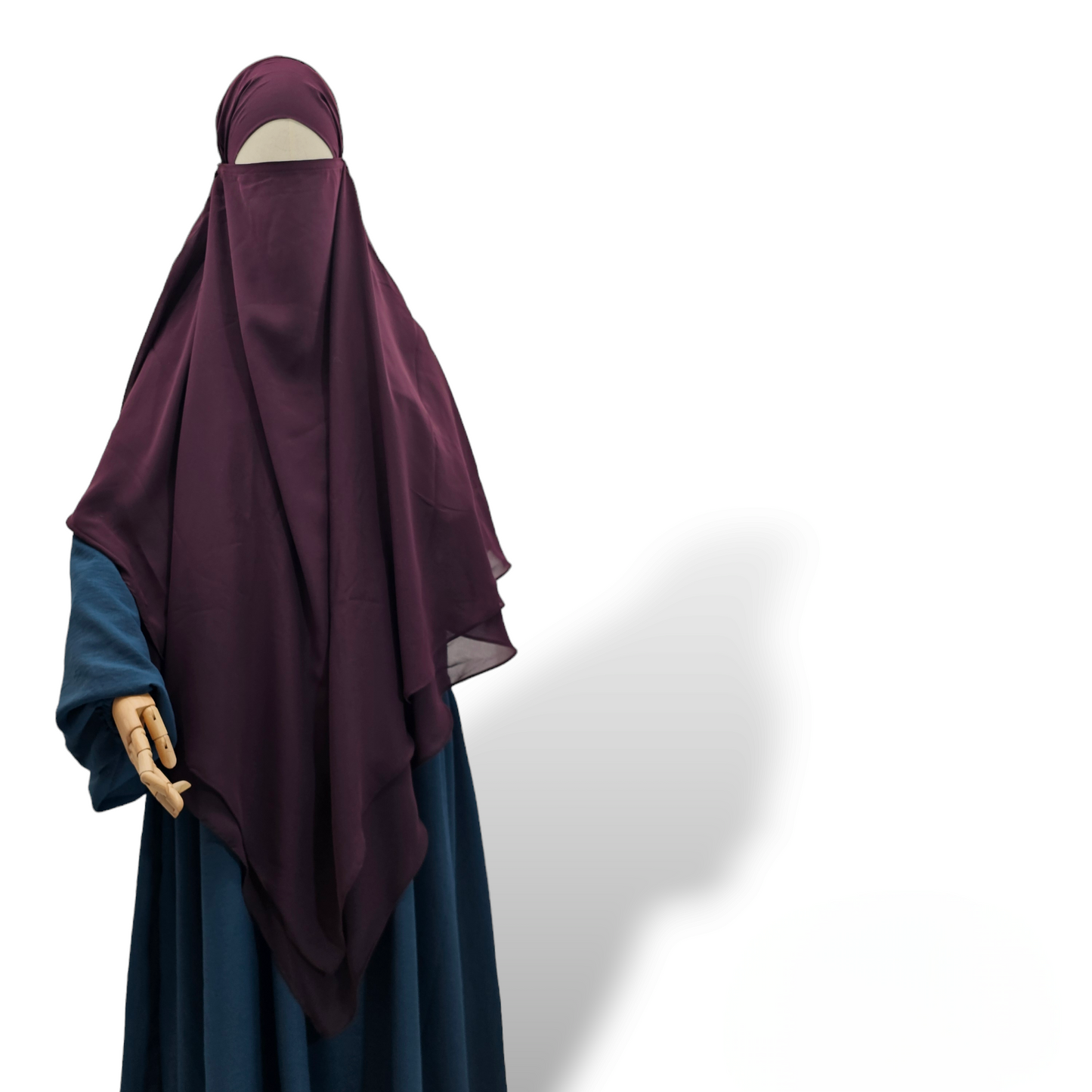 Elegant Two Layer Khimar