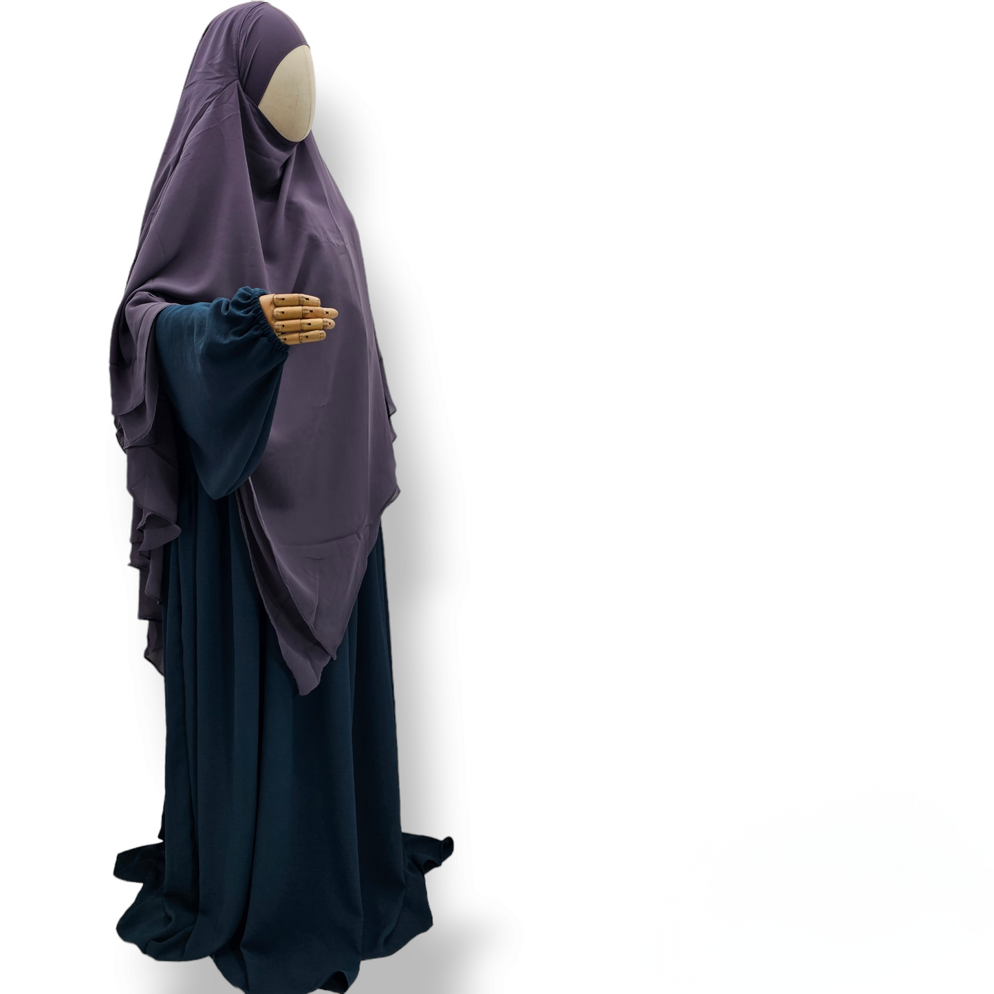 Elegant Two Layer Khimar