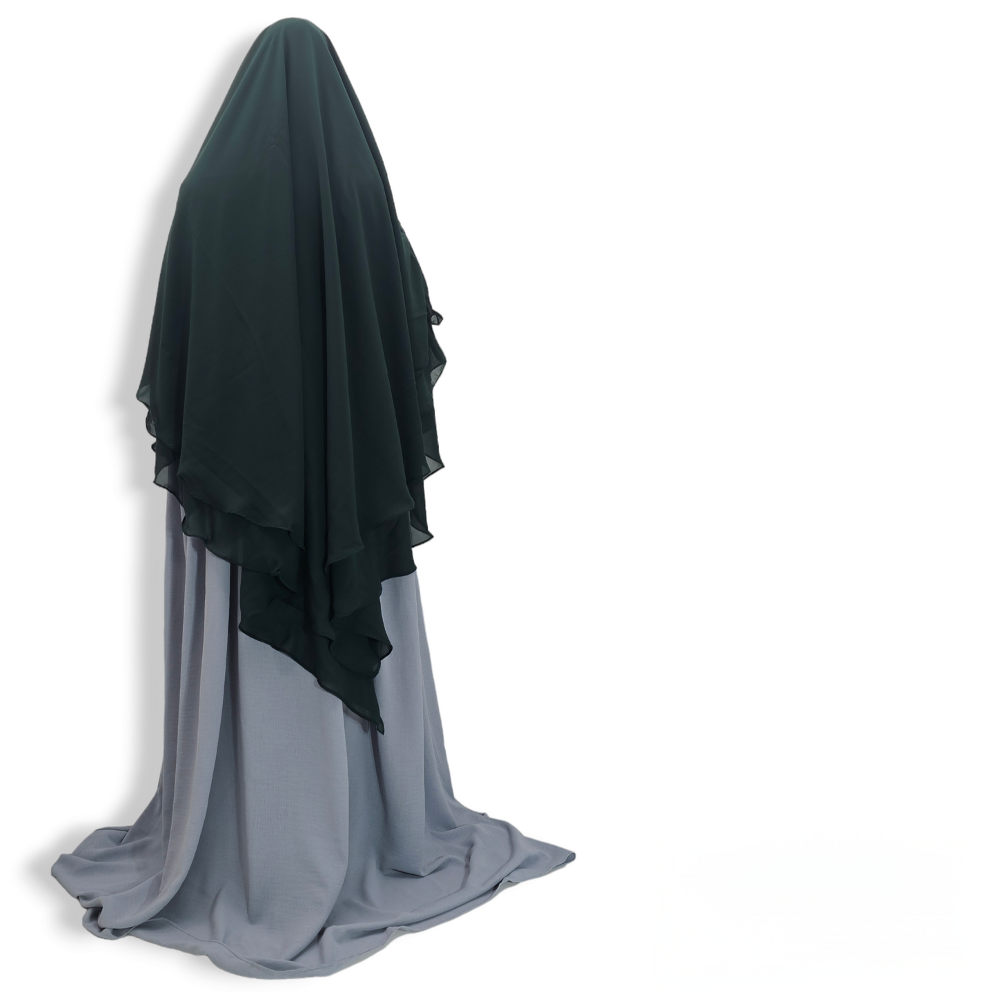 Elegant Two Layer Khimar