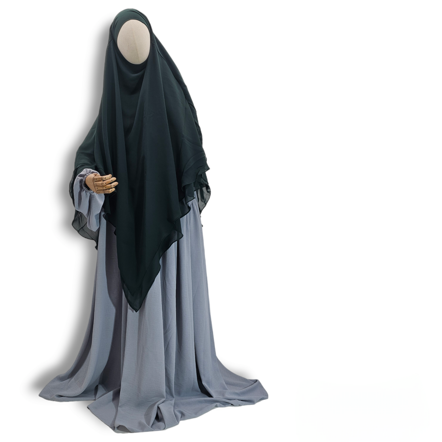 Elegant Two Layer Khimar