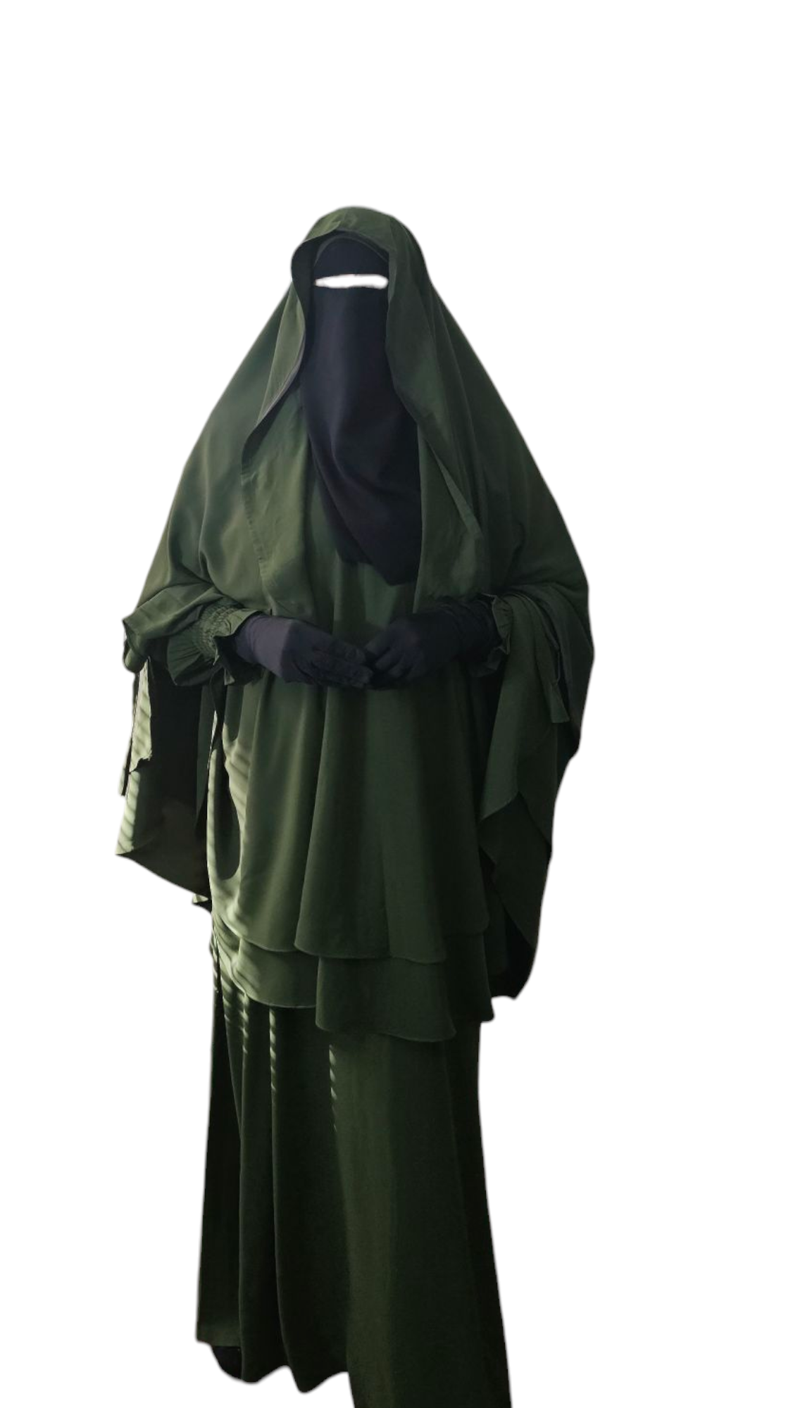 Cape khimar and abaya set