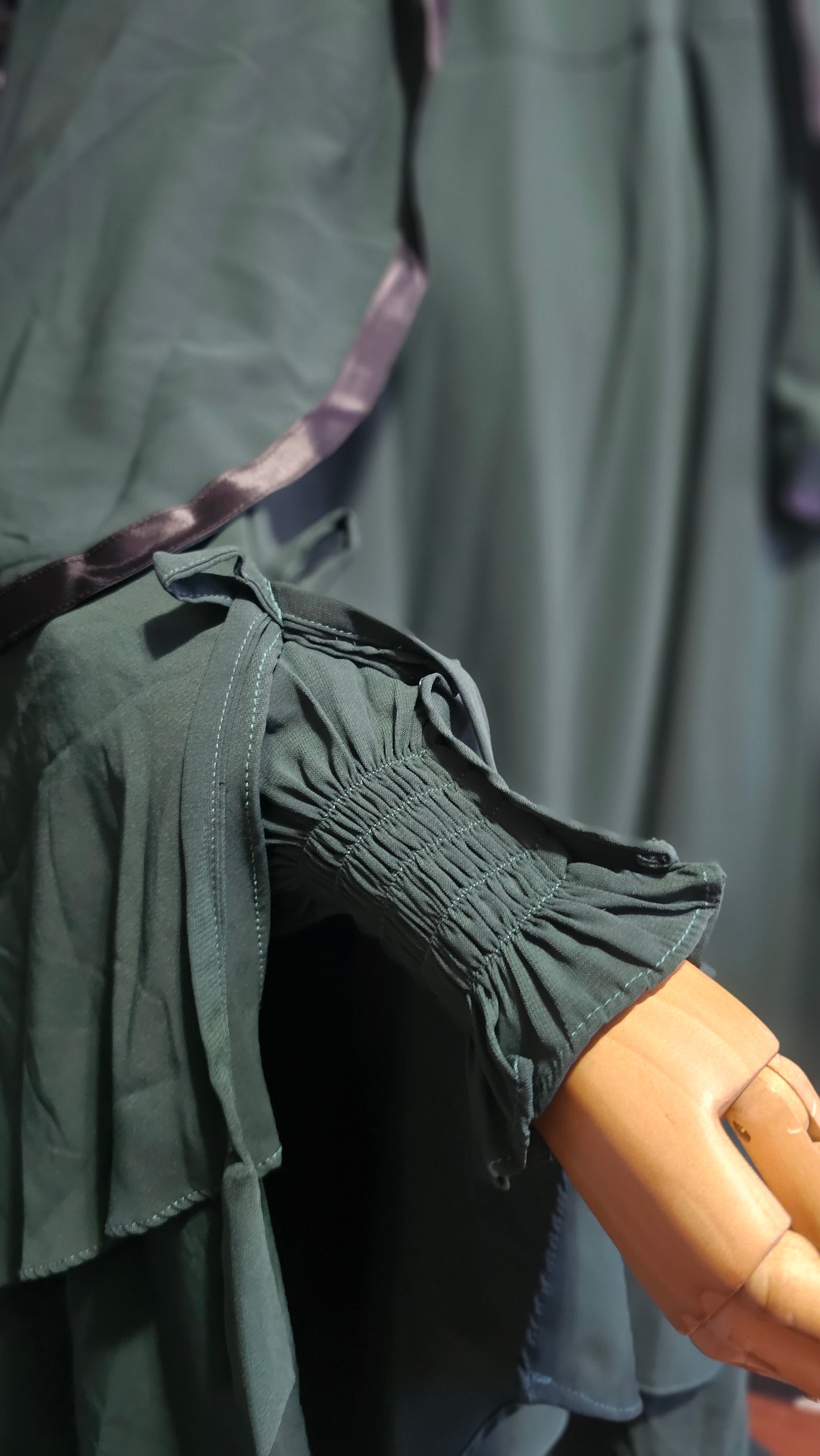 Cape khimar and abaya set