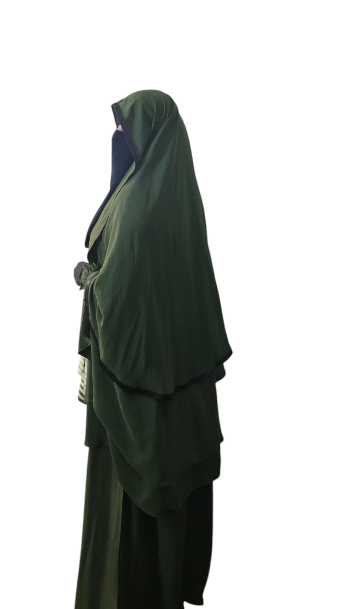 Cape khimar and abaya set