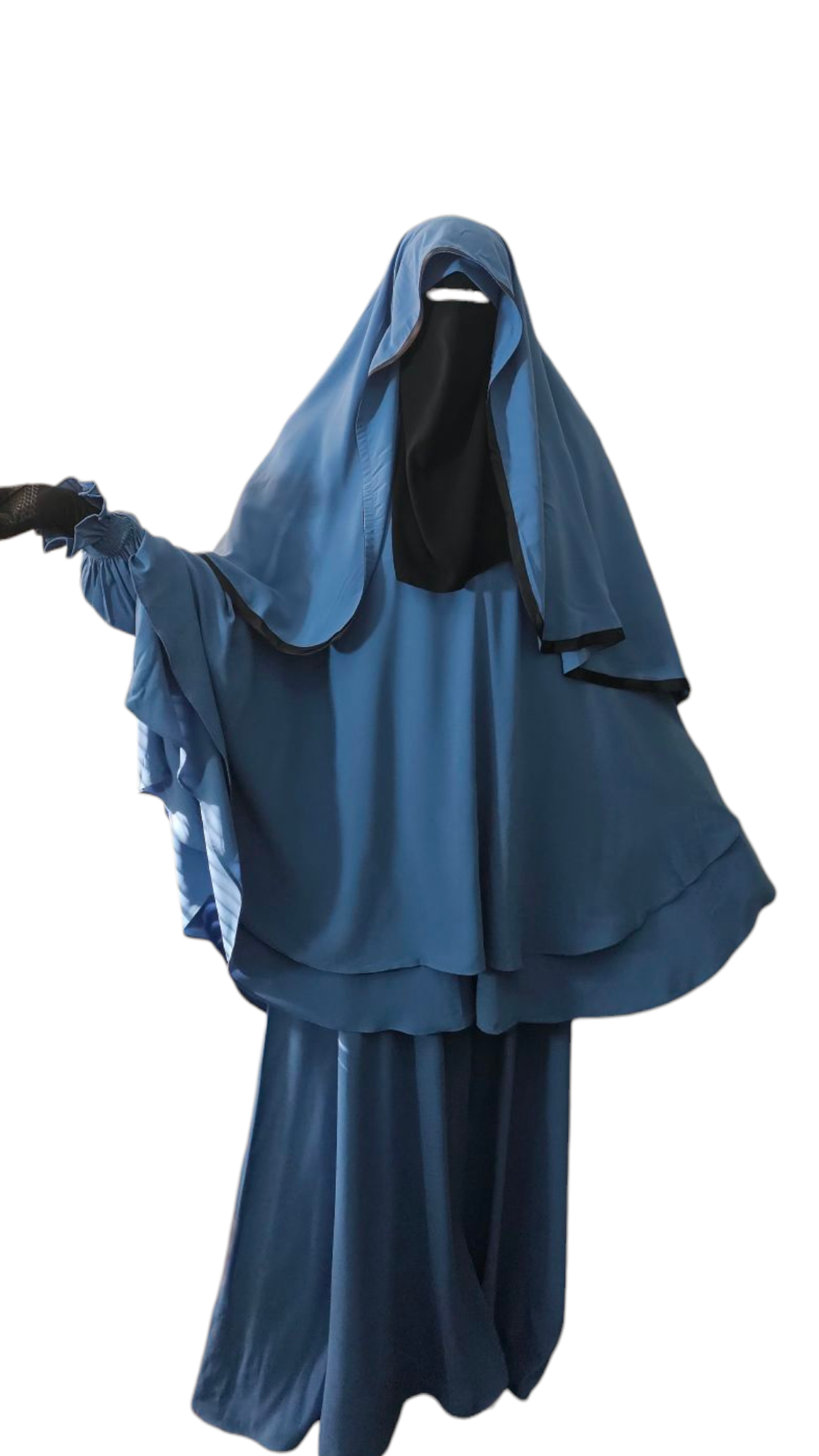 Cape khimar and abaya set
