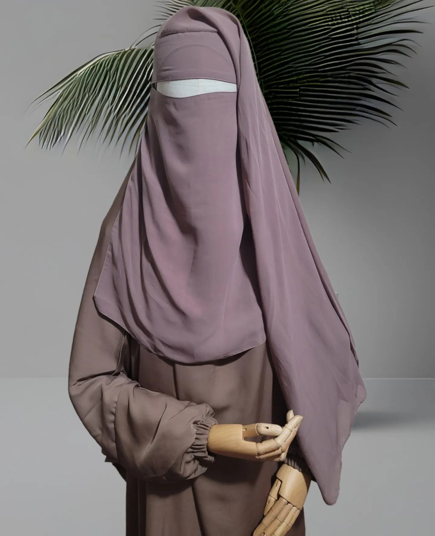 Double layer niqab
