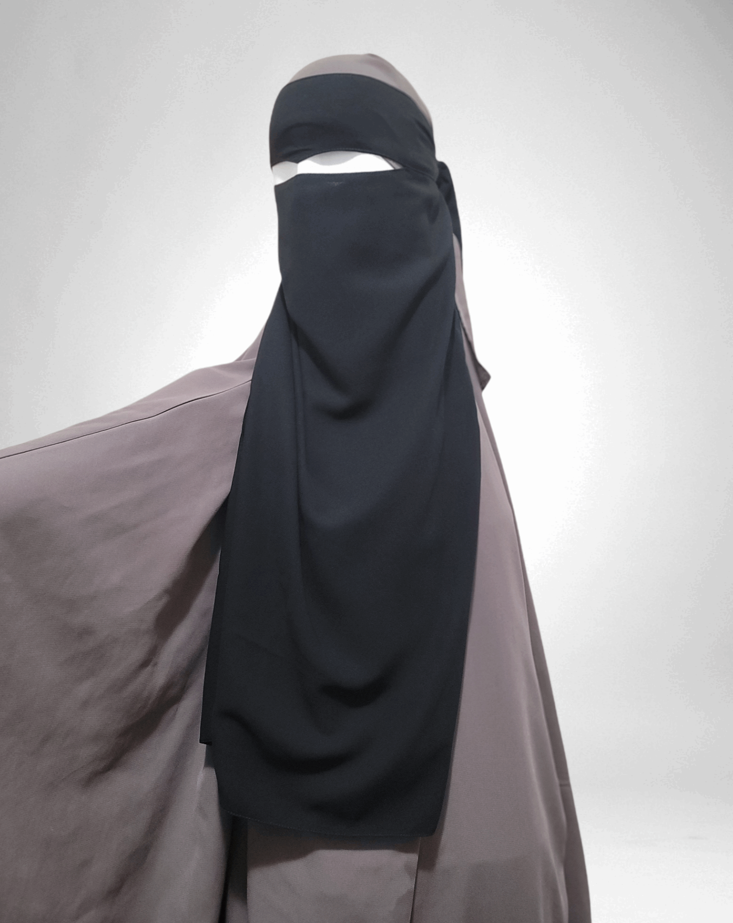Widows Peak niqab - Rumaysa Fashionz 