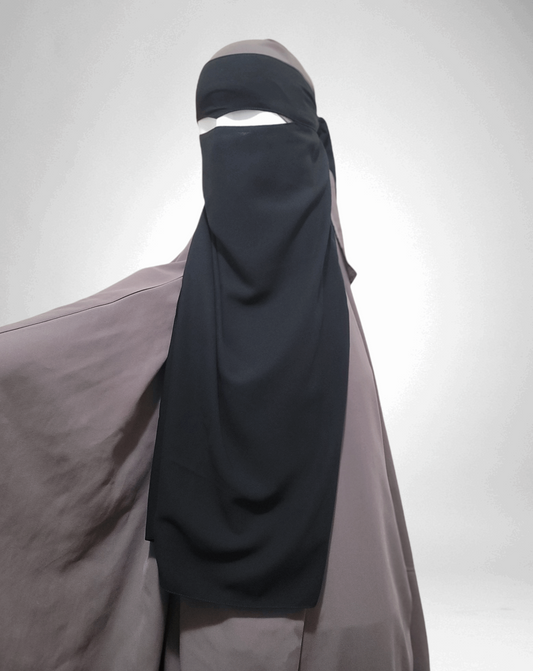 Widows Peak niqab - Rumaysa Fashionz