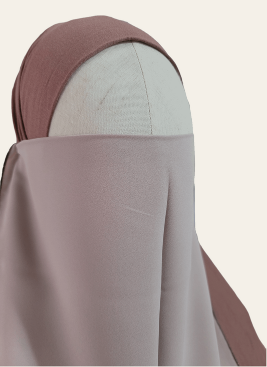 Georgette Half niqab