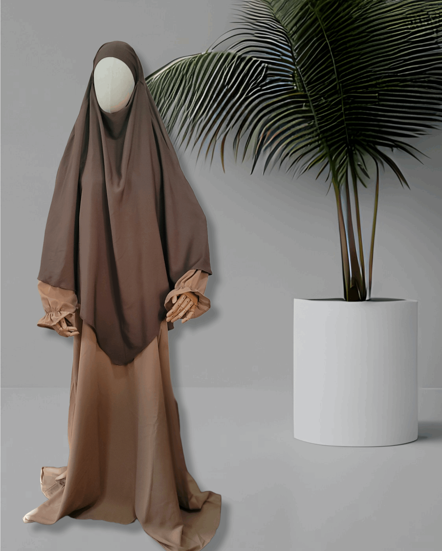 Double layer khimar