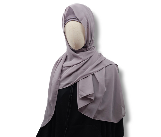Chiffon Hijab with matching Undercap
