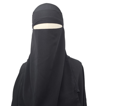 Single Layer Eating Niqab