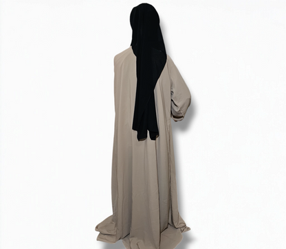 Double layer niqab with nose string