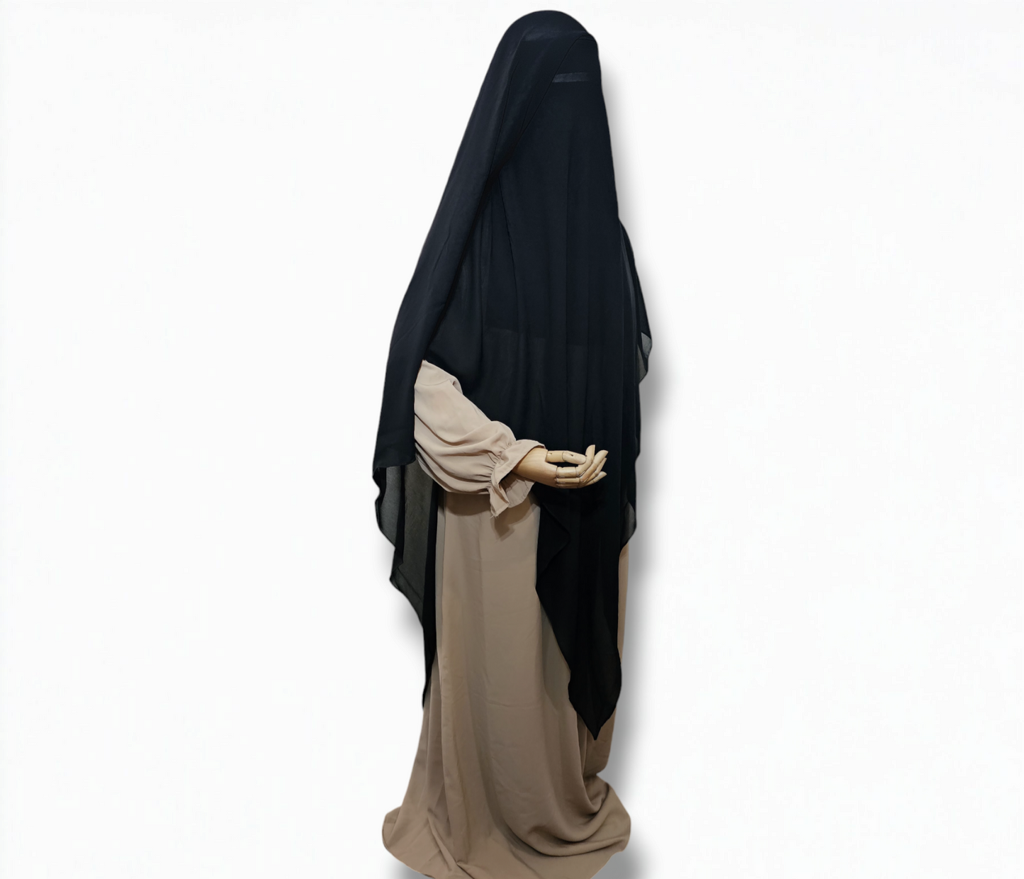 Triple layer diamond niqab