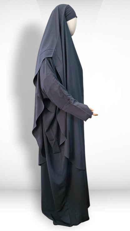 Long Khimar and Abaya set