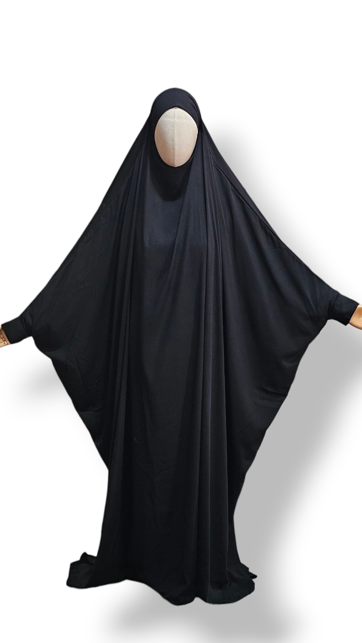 Black Saudi Jilbab