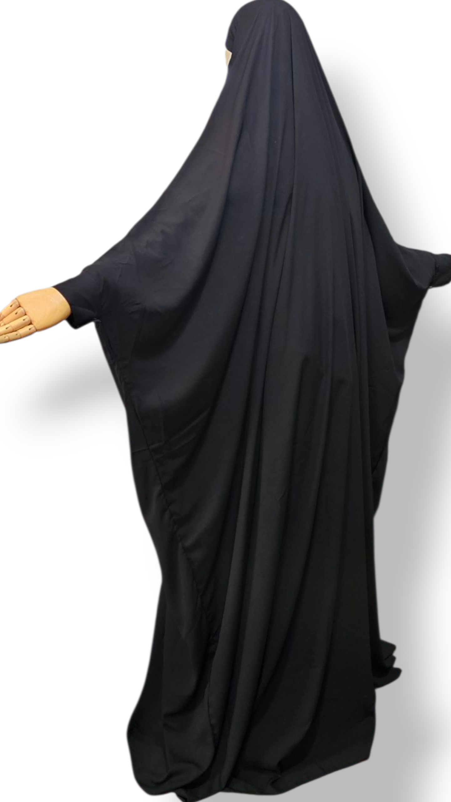Black Saudi Jilbab
