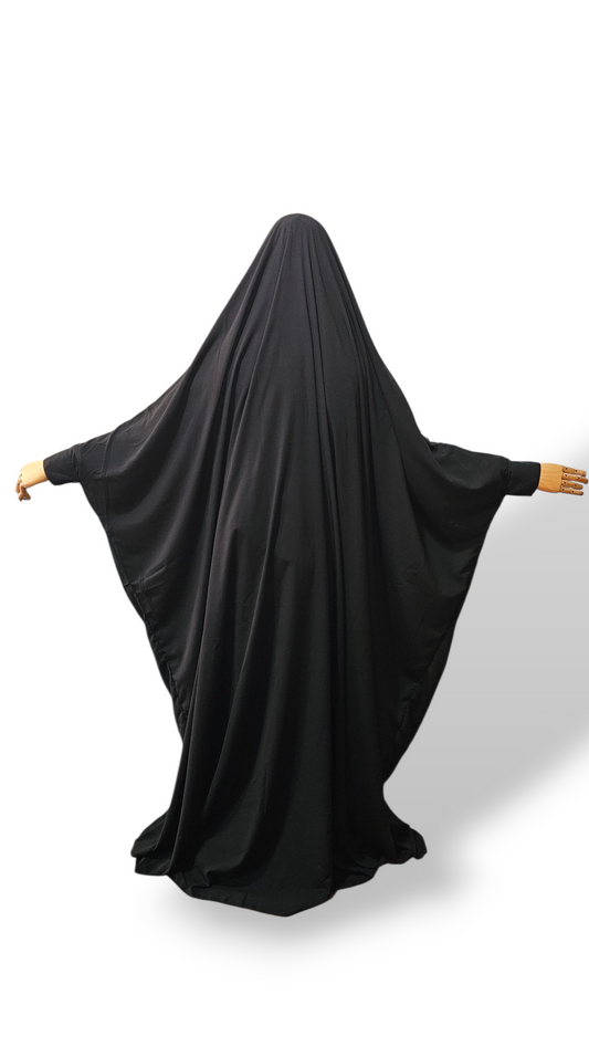 Black Saudi Jilbab
