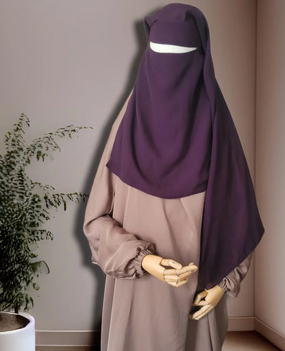 Double layer niqab
